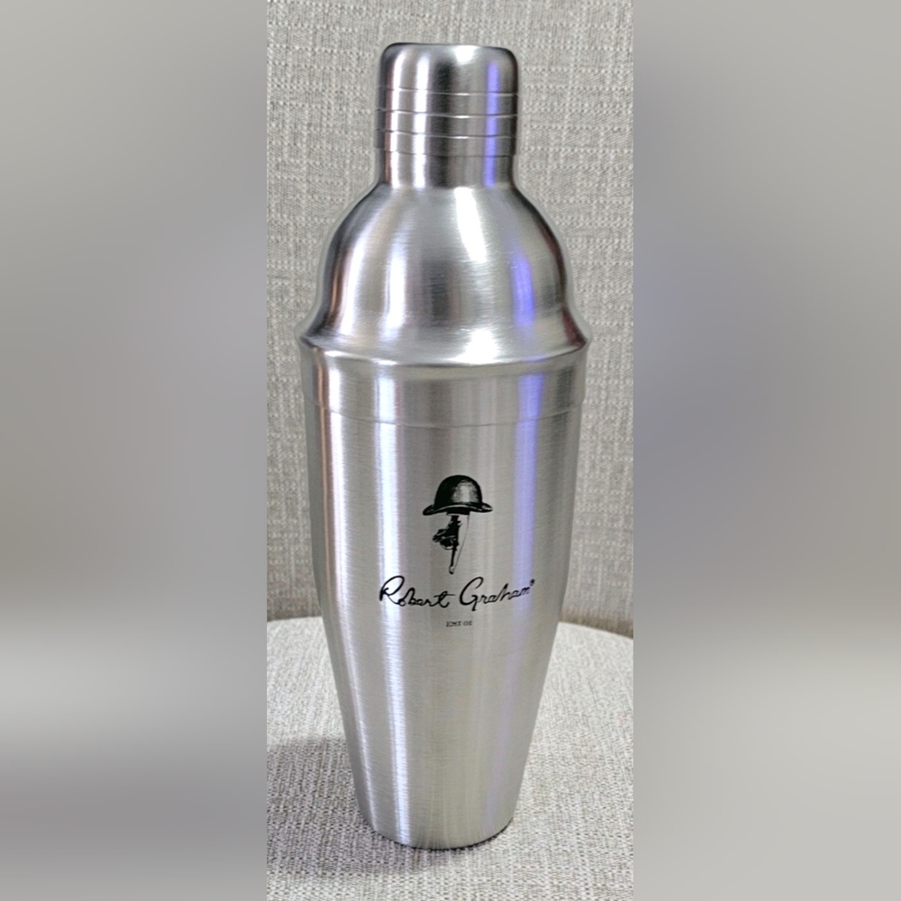 Robert Graham Stainless Steel Cocktail Shaker 24oz